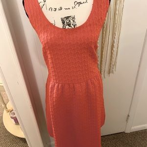 MAEVE orange sleeveless dress from Anthropologie